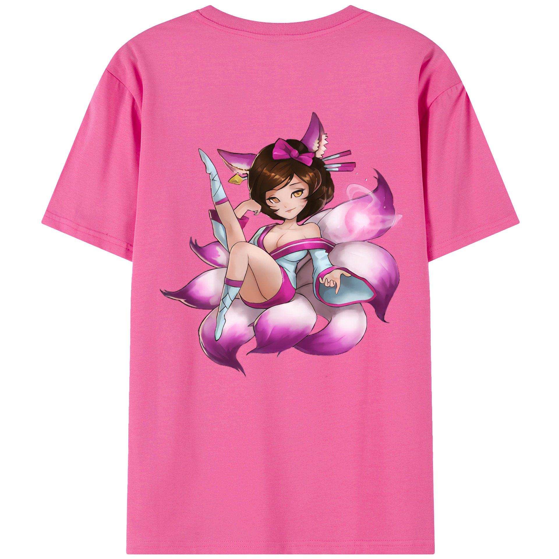 リーグ・オブ・レジェンド League of Legends LOL レディース半袖Tシャツ(バックプリント)